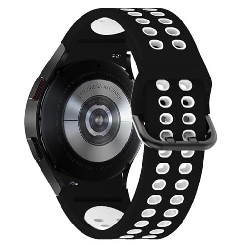 Banda de silicona para Samsung Watch 6 5 4 y Galaxy Watch 5 Pro pulsera deportiva 5
