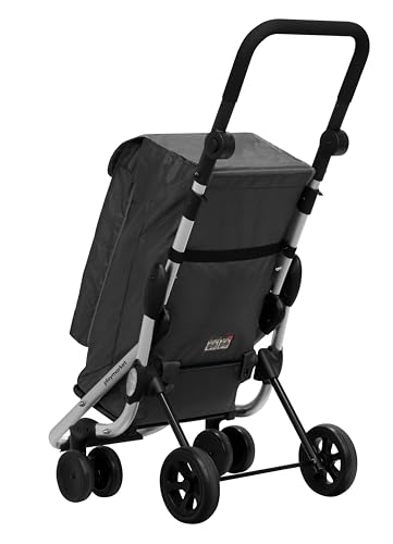 Miniatura 4 de Playmarket Carro De La Compra Go Up Basic, 110 Cm, 39, 5 Litros, Gris Marengo