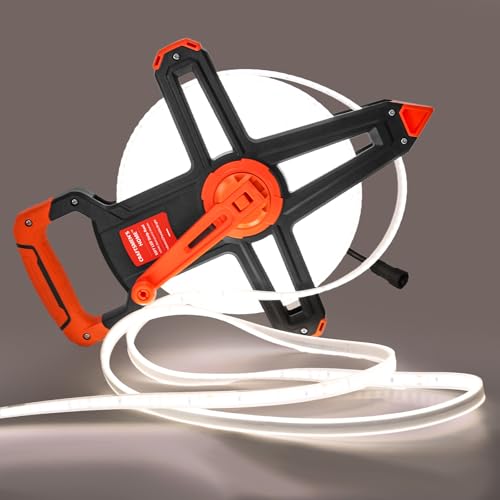 CRAFTSMEN'S HOME Construction String Light,Industrial LED Strip Light, Portable led Strip Light for Mine,Construction site, Outdoor,Underground, Temporary Work, Renovation, Jobsite,150w,15 000 lumens