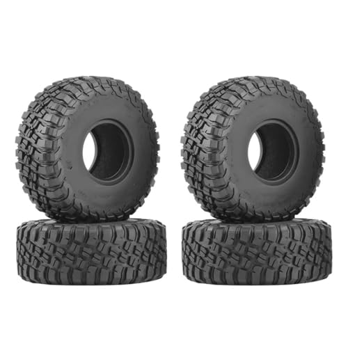 Jante de roue RC avec pneus 1.9 pour Axial SCX10 Traxxas TRX4 1/10