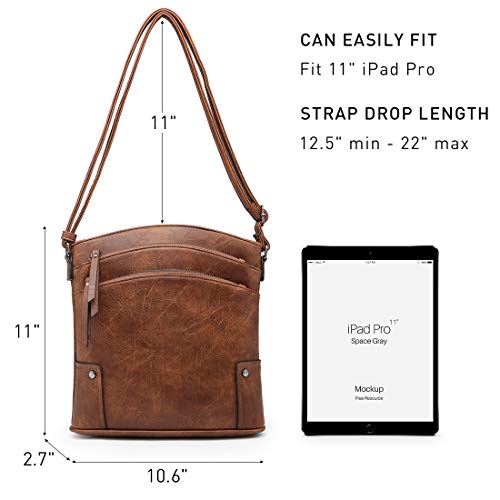 VONMAY Crossbody Bags for Women Purses Handbags Multi Pockets Shoulder Bag with Adjustable Strap4