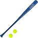 BLITZBALL Plastic Baseball and Bat and Ball Combo Set (2 Balls)