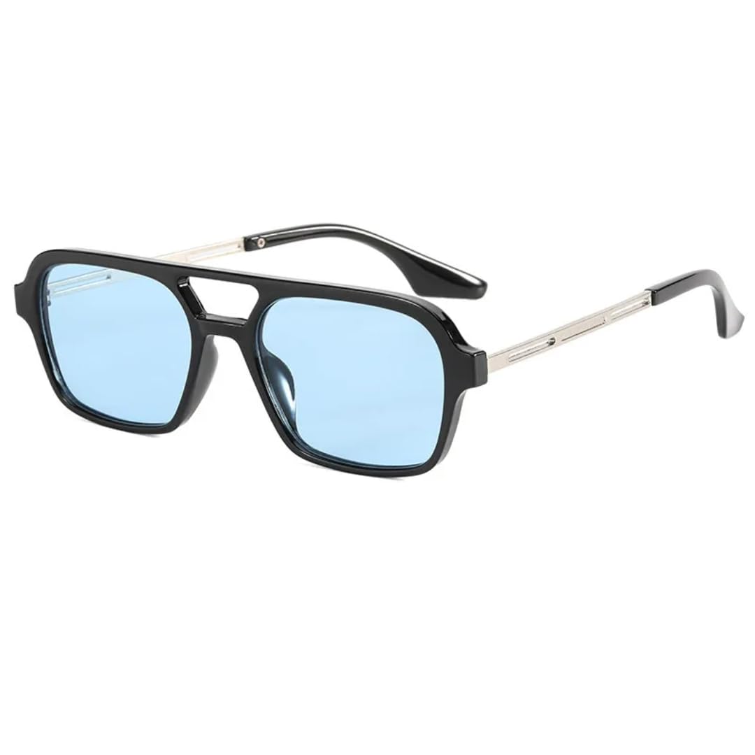 Lunettes de soleil rétro léopard en alliage classique vintage chic - 8