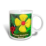 Taza hecha de cerámica 100%, resistente, para un uso más fácil y rápido, tiene capacidad de 11 onzas.