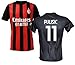 Maglia Milan Christian Pulisic 11 Replica Ufficiale Autorizzata 2025-2026 Bambino (Taglie-Anni 4 6 8 10 12) Adulto (S M L XL XXL) - 10 Anni