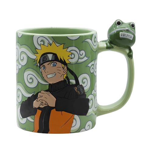 NARUTO SHIPPUDEN - Mug 3D handle - Naruto and Gama-chan