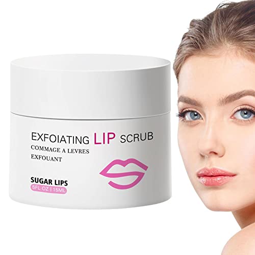 Exfoliante labial para labios oscuros - bálsamo labial orgánico para aclarar y aclarar los labios oscuros,Exfoliante labial, Exfoliante labial azúcar, Exfoliante labial Vesone