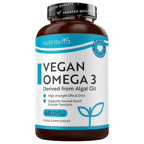 Nutravita Omega 3 Vegano 2000mg - 660mg EPA y 440mg DHA - 240 Cápsulas