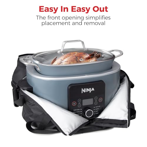 Goldlion Tragetasche, kompatibel mit Ninja Crockpot Slow Cooker – tragbare Reisetasche, Zubehör für Ninja Foodi Possiblecooker Pro 8,5 Qt