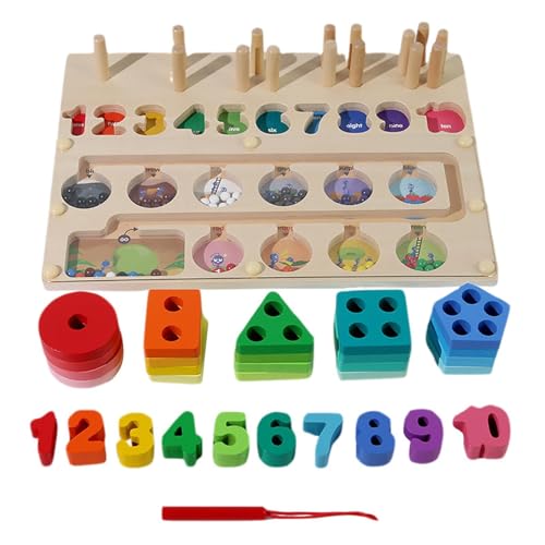 Juegos a juego para niños pequeños, Clasificación de juguetes para niños pequeños,Juego de mesa de laberinto magnético interactivo, tablero de rompecabezas para aprender a contar | Juguetes de motrici