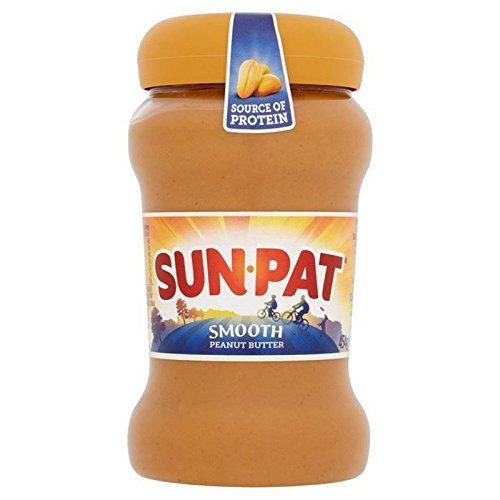Preisvergleich Produktbild Sonne Pat Original Glatt Erdnußaufstrich 454G (Packung mit 6)