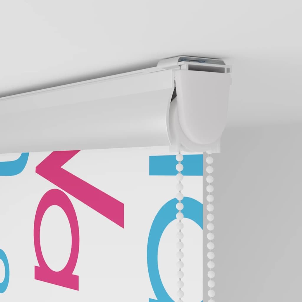 Cortina de ducha enrollable con casete, 140 x 240 cm, ancho de tela 136 cm, de PEVA impermeable, ahorra espacio con riel de aluminio, conector de cadena, seguro para niños