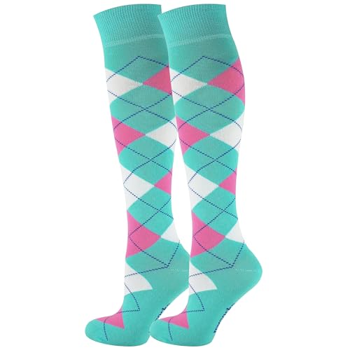 Chaussettes hautes colorées anti-glissement pour en finir avec les pieds froids