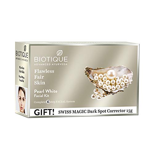 Image of Biotique Bio Pearl White Facial Kit, 65g And Biotique Bio Gold Radiance Facial Kit, 65 g