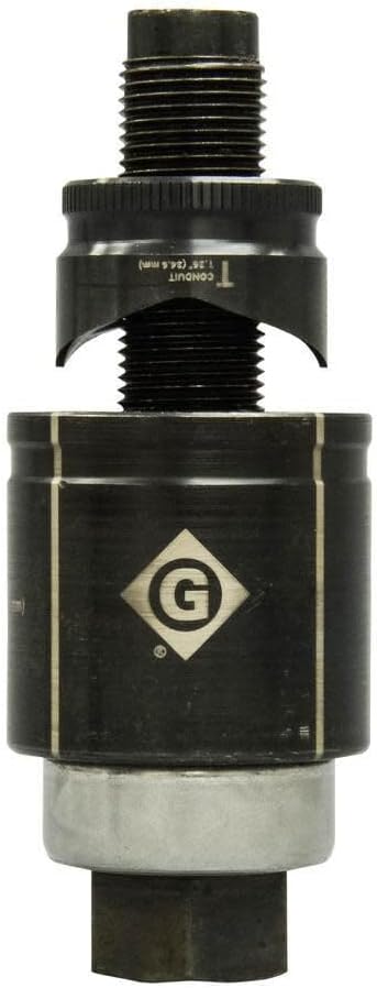 Greenlee, K3BB-1 replaces 73BB, 1" Conduit Size Standard Round Manual Knockout Set
