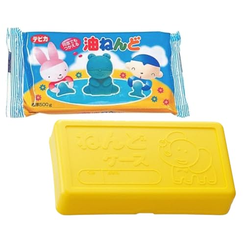 油ねんど500g ケース付き セット