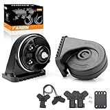 FARBIN Loud Horn Compatible with Ford/GM/Chrysler F-150 12V Car Horn Loud Dual-Tone Electric Snail Horns Waterproof Special Interface