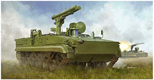 Maquette 1/35 9P157-2 Khrizantema-S Trumpeter 009551 pour diorama militaire réaliste