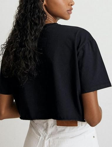 IF I DIE I DIE Crop Top for Women - Funny Sarcastic Workout Tank Tops-Casual Streetwear Yoga Tee2