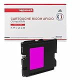  NOPAN-INK - Cartouche x1 405767 GC41ML Magenta Compatible pour Lanier SG7100dn NRG SG2100N SG3110DN SG3110DNW Ricoh SGK3100
