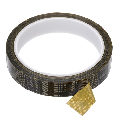 Image of PATIKIL Antistatic Tape, 2.36 Mil Thick, 11 /16 Inch x 39 Yards Conductive Adhesive Grid ESD Tape for Circuit Board Laptop Mobile Phone Communication Electronics Parts Black /Yellow