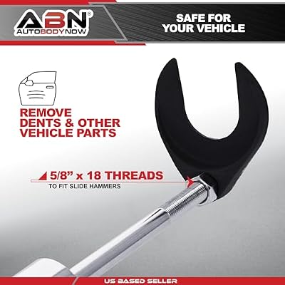 ABN 63mm Inner CV Axle Puller Removal Tool, CV Joint Fork Removing Adapter Suitable for Most Vehicles, U-Shaped CV Axle Removal Tool, CV Axle Puller Tool, Wheel Puller Tool