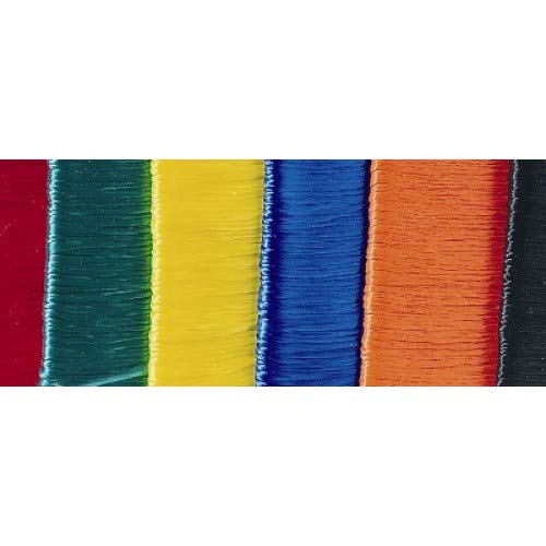 Veniard Antron Body Yarn Fil pour la pêche à la mouche, fil brillant sur les grandes mouches ou fendu pour les petites mouches (gris) Cover