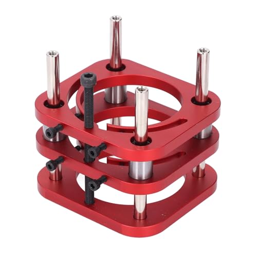 Base per Tavolo Router Lega di Altezza di Sollevamento Massima a Manovella 51 Mm Base di per alluminio