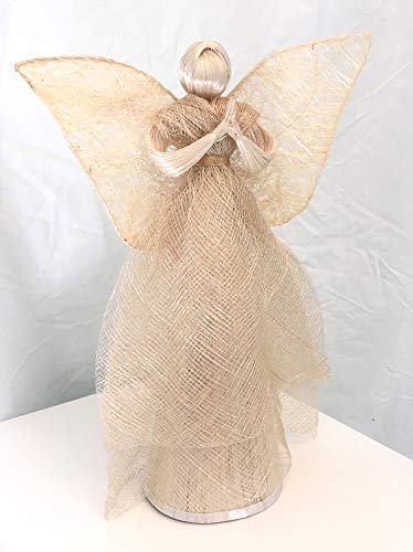 Taraluna-Fair-Trade-Organic-Green-Ethical-Gifts-Heavenly-Abaca-Angel-Ornament-Decoration-or-Tree-Topper Taraluna Fair Trade Organic Green Ethical Gifts Heavenly Abaca Angel Ornament Decoration or Tree Topper