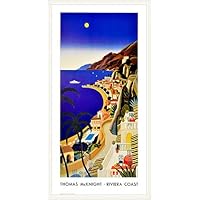 額装品/リビエラコースト/トーマス・マックナイト/アートポスター トーマス・マックナイト ポスター リビエラコースト M128|アート