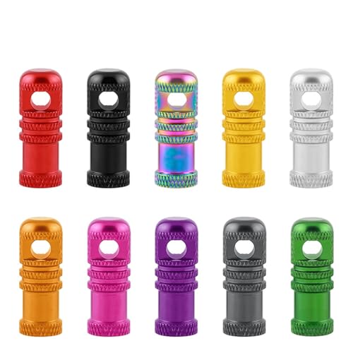 2Pcs Tapas para Válvulas Presta de Bicicleta con Núcleos Removibles para Bicicletas de Carretera Accesorios de Ciclismo miniatura 5
