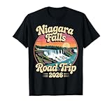 Niagara Falls Road Trip 2026 Summer Vacation Souvenir T-Shirt
