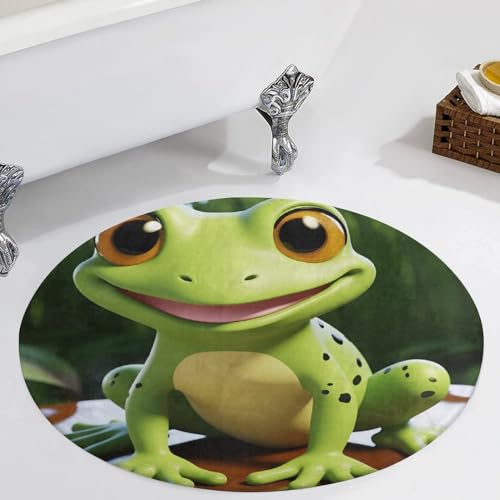 Tapis grenouille mignonne pour sol de chambre sans glisser