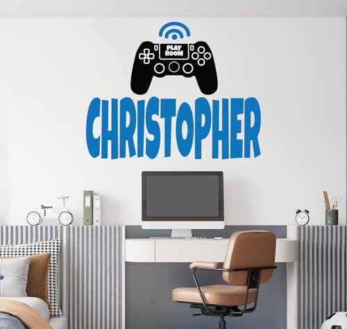 Vinilo decorativo personalizado para gamer 50.8x40.64 cm miniatura 1