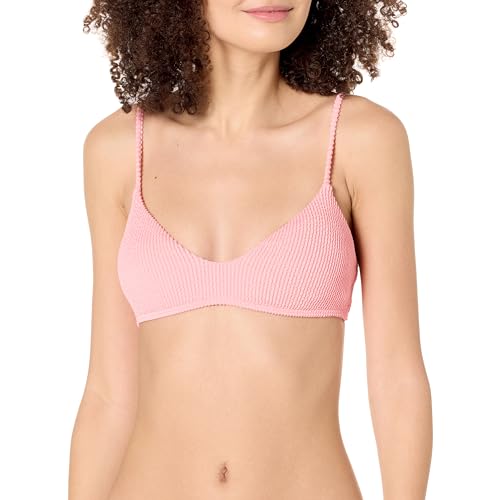 Haut de Bikini Brassière Original avec Col Montant Tissu Stretch Élastique