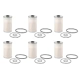 ZFQPTO FS1029 Fuel Filters Fuel Water Separator Filter (Set of 6), Compatible with Kenworth Trucks,