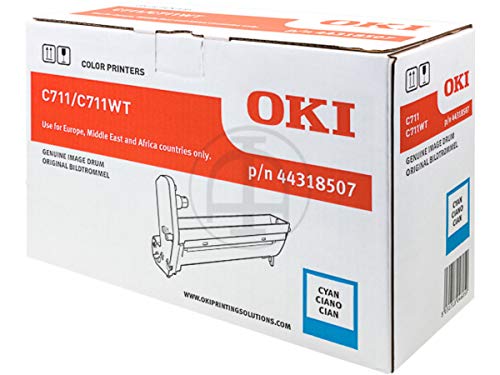 Tambour OKI C 711 DM cyan 44318507 consommable laser couleur
