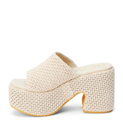 Image of BEACH by Matisse Womens Como Block Platform Casual Sandals Casual High Heel 3 inch & Up