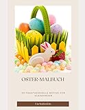  Ostermalbuch: 50 phantasievolle Motive für Kleinkinder