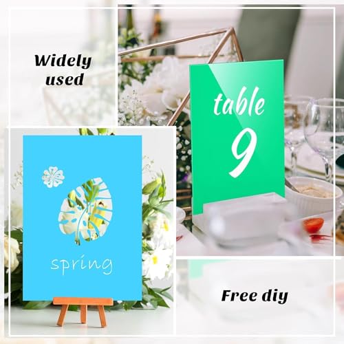 Creatorally Acrylglas Grün, 3 Stück 3mm Acrylplatte Bunt 30x30 cm, Farbig Kunststoffplatte für Laser Gravur, Undurchsichtig Plexiglasplatte, DIY Malerei Schilder Display