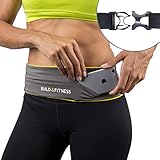 DOS ABERTURAS: Un bolsillo interno con clip para llaves. Acceso rápido y sencillo a tus grandes y pequeñas cosas. Riñoneras mujer / hombre compatibles con todos los tamaños de teléfono móvil: iPhone, 8, XS, 11 Pro Max, TODOS los Samsung Galaxy y Note, Pixel. DNI, llaves, tarjetas y geles energéticos.