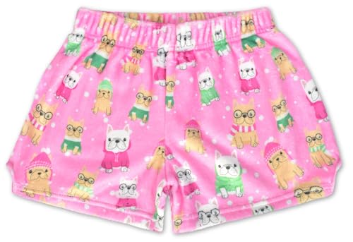 Short en polaire doux anti-froid pour nuit paisible fille