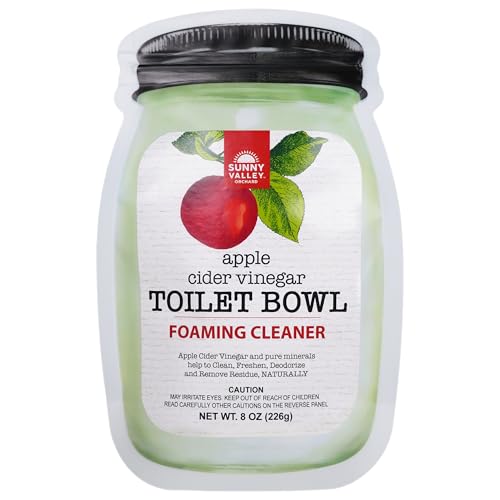 Sunny Valley Orchard Apple Cider Vinegar Foaming Toilet Bowl Cleaner, 8 oz