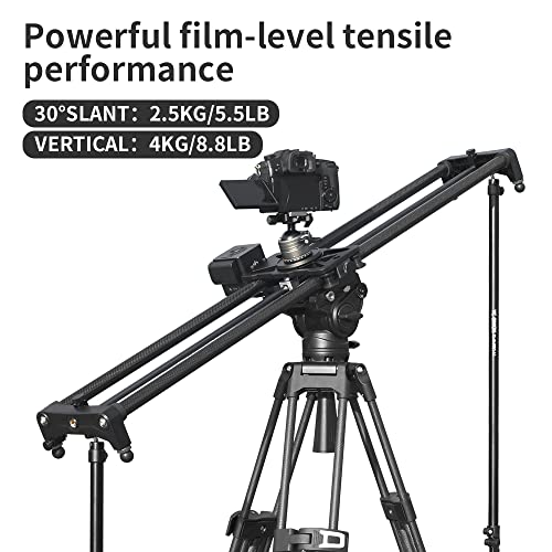 Yc Onion Camera Slider Motorized Camera Rail Hotdog Se120Cm/47.2' With App Control Carbon Fiber, Motorized Camera Slider Video Slider Dolly Track Motion Rail #TOP4