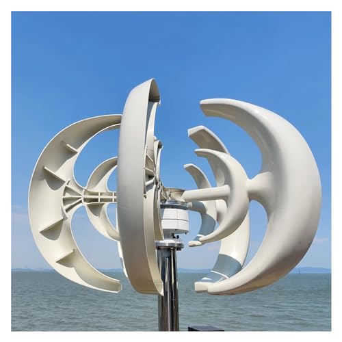 Turbina de viento vertical 3000W 24V con controlador para yates 3