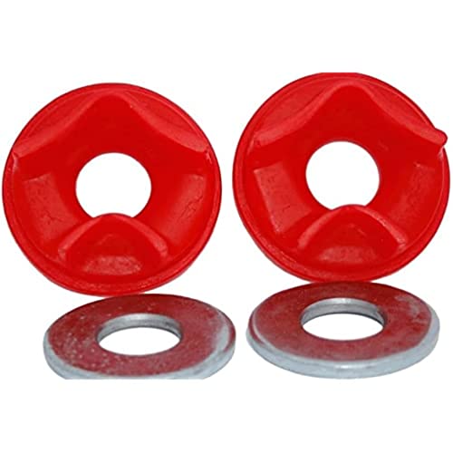 The strong flex motor mount is inserted in the back