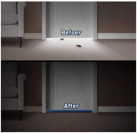 Radian (36 inch, Brown - Pack of 3) PVC Sound-Proof Reduce Noise Energy Saving Weather Stripping Under Door Twin Draft Stopper, Door Guard for Home, Door Bottom Sealing Strip