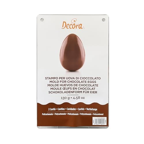 Moule à œufs en chocolat croustillant grâce au polycarbonate Decora 0050054