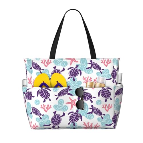 Sac fourre-tout grand sac de plage sac à bandoulière pour femme rétro