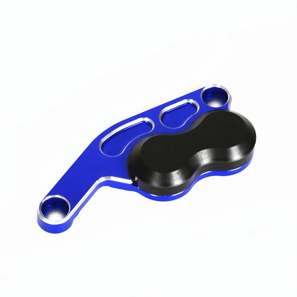 Monkey VorderbremsScheiben-Rotor-Schutzabdeckung-Schutzslider-Rahmenschutzslider, kompatibel mit Monkey 125 2018-2024, 3D-CNC-Aluminium-Motorradzubehör (Blau)